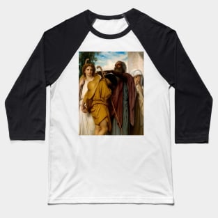 Tobias Saying Good-Bye To His Father by William-Adolphe Bouguereau Baseball T-Shirt